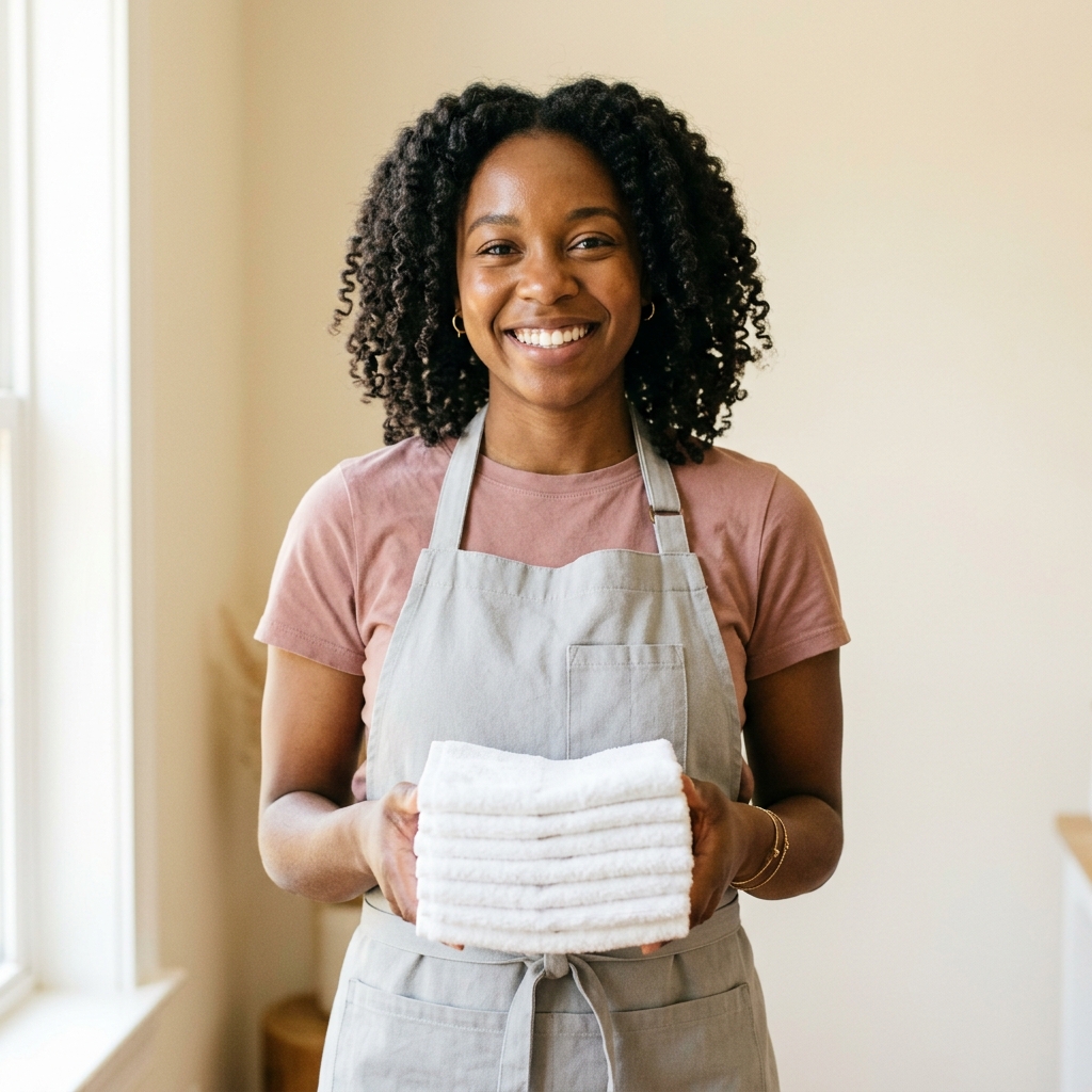 Tasha, Airbnb turnover lead at Fresh Nest Cleaning